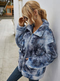 Lässige Plüschjacke