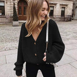 V-Hals-StrickCardigan