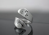 Silber Retro Legierung Ringe
