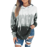 Lässiger Langarm Hoodie