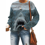 Lange Ärmel Bedruckte Sweatershirt