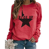 Drucken Freizeit Lange Ärmel Sweatshirt