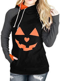 Halloween Langarm Hoodies