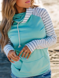 Lässiges Einfaches Sweatshirt mit Kapuze