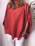 Minimalist Crew Ausschnitt Sweatshirts