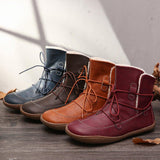 Flach Stiefelette