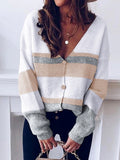 V usschnitt Minimalist Cardigan