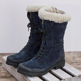Kunstleder Party & Abend Stiefelette mit Reißverschluss für Winter