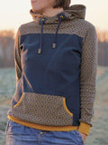 Retro Geometrisches Sweatshirt