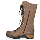 Reißverschluss Date Stiefelette aus Kunstleder