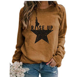 Drucken Freizeit Lange Ärmel Sweatshirt