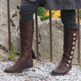 Damen Retro Stiefel Große Größen