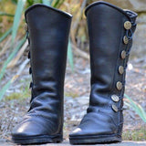 Damen Retro Stiefel Große Größen