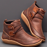 Geflochtener Riemen Flache  Stiefelette