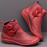 Geflochtener Riemen Flache  Stiefelette