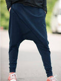 Einfarbige Freizeithose mit Taschen
