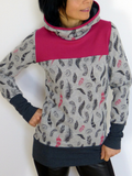 Langarm Lässiger Sweatshirt mit Print