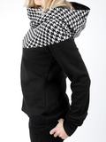 Print Lässiges Sweatshirt mit Kapuze