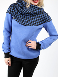 Print Lässiges Sweatshirt mit Kapuze