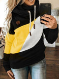 Weiß Normal Langarm Sweatshirt