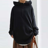 Lässiger Langarm Hoodie