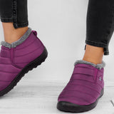 Damen Schneestiefel aus Pelz