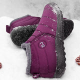 Damen Schneestiefel aus Pelz