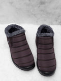 Damen Schneestiefel aus Pelz