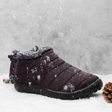 Damen Schneestiefel aus Pelz