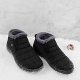 Damen Schneestiefel aus Pelz