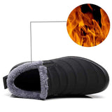 Damen Schneestiefel aus Pelz