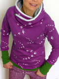 Stehkragen Große Größen Sweatshirt