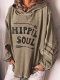 Gemustertes Sweatshirt  mit Langarm