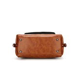 Retro Handtaschen Ledertaschen mit Großen Fassungsvermögen