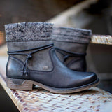Tägliche Flache Stiefelette für Winter