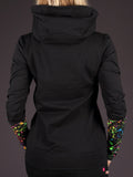 Langarm Lässiges Sweatshirt mit Kapuze