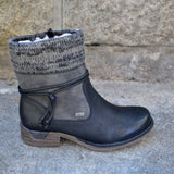 Tägliche Flache Stiefelette für Winter