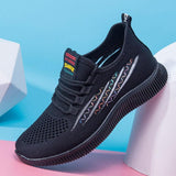 Flyknit Stoff Perforiert Schnürsneakers