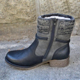 Tägliche Flache Stiefelette für Winter