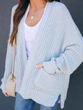Lässiger fester Pullover Mantel