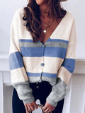 V usschnitt Minimalist Cardigan
