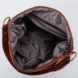 Leder Crossbodytasche für die Arbeit und Reisen