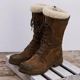 Kunstleder Party & Abend Stiefelette mit Reißverschluss für Winter