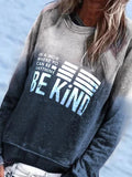 Hellgrau Langarm Rundhals Sweatshirt