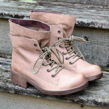Herbst Schnürung Blockabsatz Stiefelette