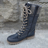 Flache Stiefelette für Alle Jahreszeiten