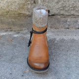 Tägliche Flache Stiefelette für Winter