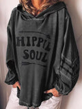 Gemustertes Sweatshirt  mit Langarm