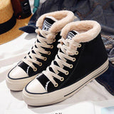 Damen Converse Pelz Sneakers Wildleder Schnürschuhe
