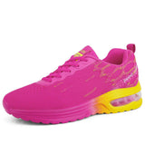 Flyknit Farbe Block Luftkissen Sneaker